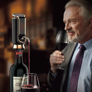 Dekanter Elektronik Vere me Aerator, Ekran LED dhe Ruajtës Vakumi photo 1