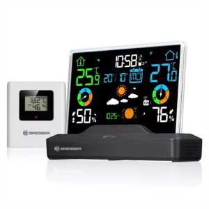 Stacioni i motit me ngjyra BRESSER radio me ekran pa kornizë 1