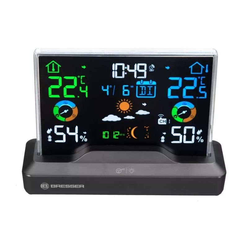 Stacioni i motit me ngjyra BRESSER radio me ekran pa kornizë 3