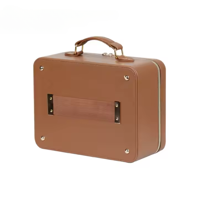 Valixhe për Organizimin e Produkteve Kozmetike me Pasqyrë LED Valixhe për Organizimin e Produkteve Kozmetike me Pasqyrë LED