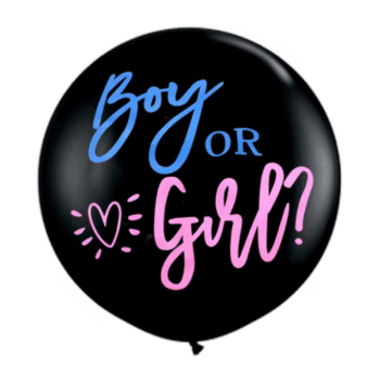 Balonë per zbulimin e gjinisë “Boy or Girl” për Gender Reveal Party