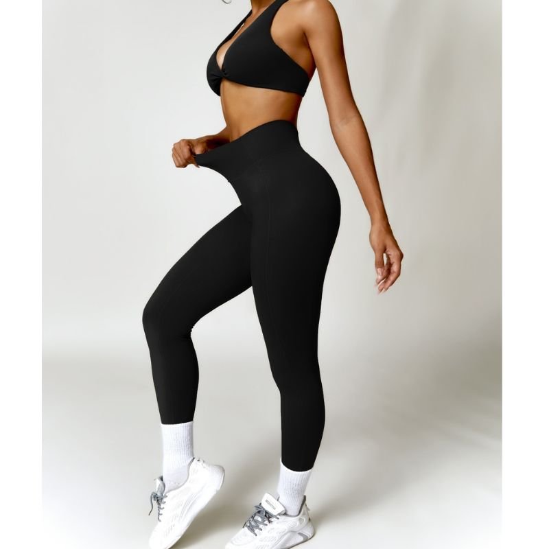 strece-zeza-klasike-pamje-e-plote Streçe të zeza elastike dhe pa transparencë, ideale për palestër