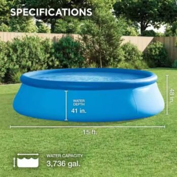 Pishinë e fryrë verore për fëmijë dhe të rritur