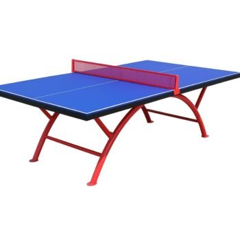 Tavolinë pingpongu rezistente ndaj motit me dizajn harkor modern